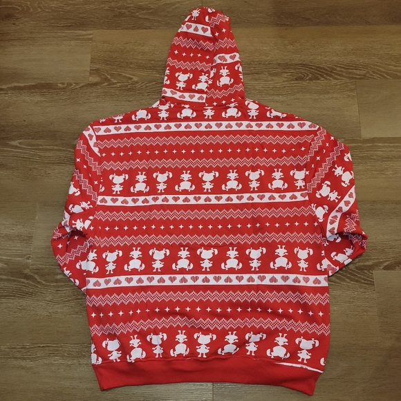 Nickelodeon Rugrats Angelica Pickles Christmas Hoodie Red Women’s Size XL New - Picture 2 of 4